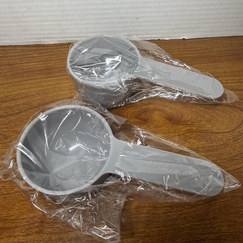 Lot Of 2 : Spot and Tango Custom Scoop Scooper for Dog Food